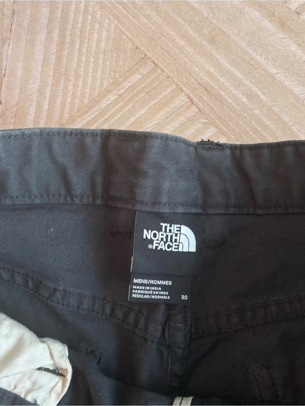 The North Face Men's Slim Straight Black Jeans